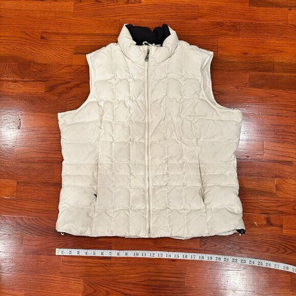 Eddie Bauer Other - Eddie-bauer Women's Cream and White Gilet